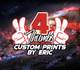 4 Thumbs Custom Prints logo