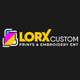 LORX Prints & Embroidery ENT LLC logo