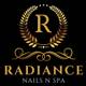 Radiance Nails N Spa logo